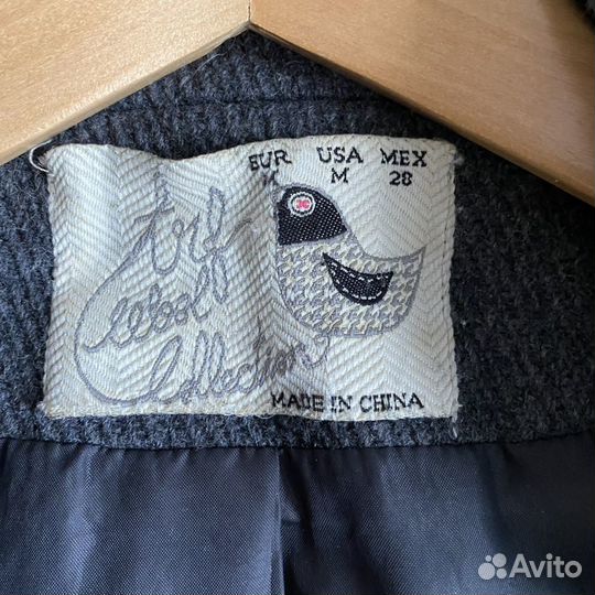 Zara укороченное пальто