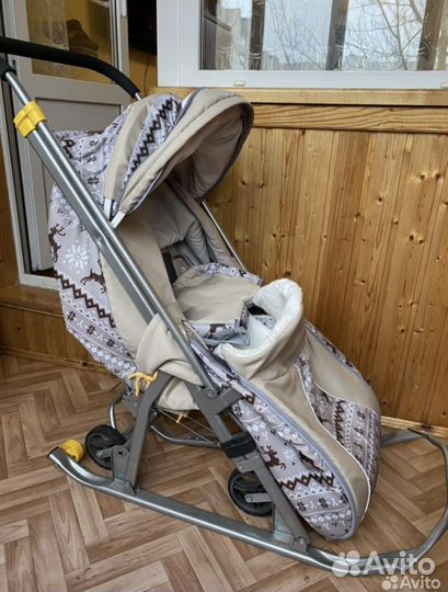 Коляска санки