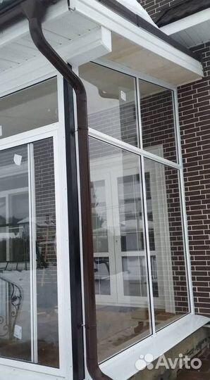 Остекление окон и балконов пвх