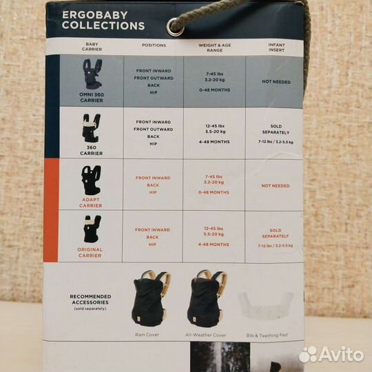 Эргорюкзак Ergobaby Omni 360