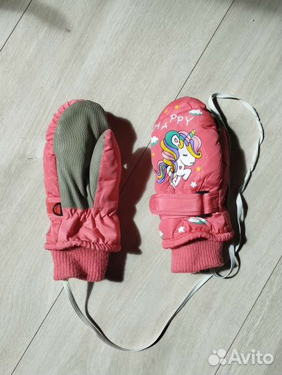 Варежки детские, 4-5 лет