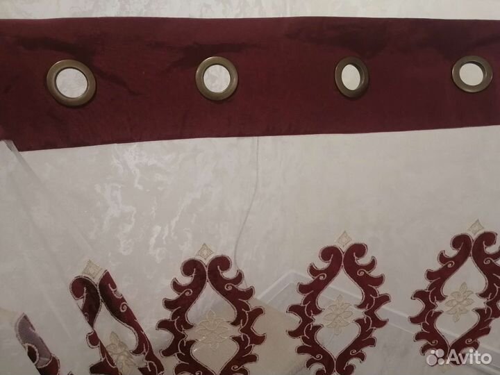 Тюль на люверсах