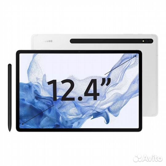 Samsung Tab S8+ Plus 5G 128GB Silver SM-X806