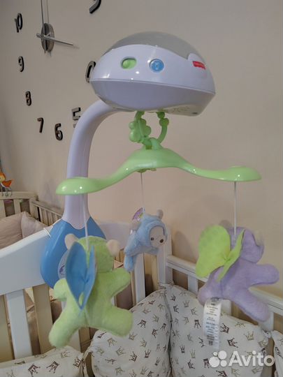 Мобиль на кроватку fisher price