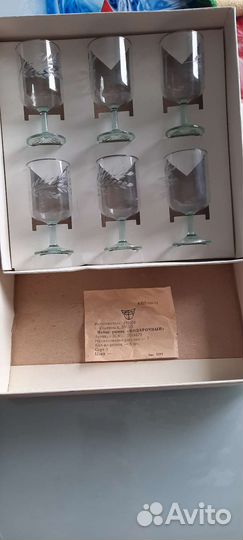 Набор рюмок СССР