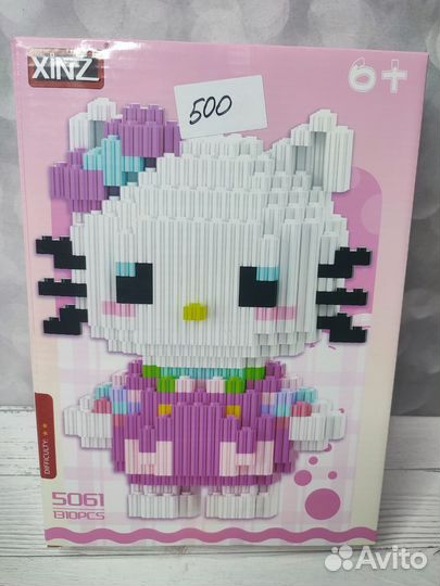 Пиксельный 3Д конструктор миниблоки