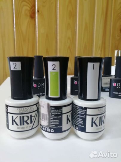 Гель лаки, база, топ