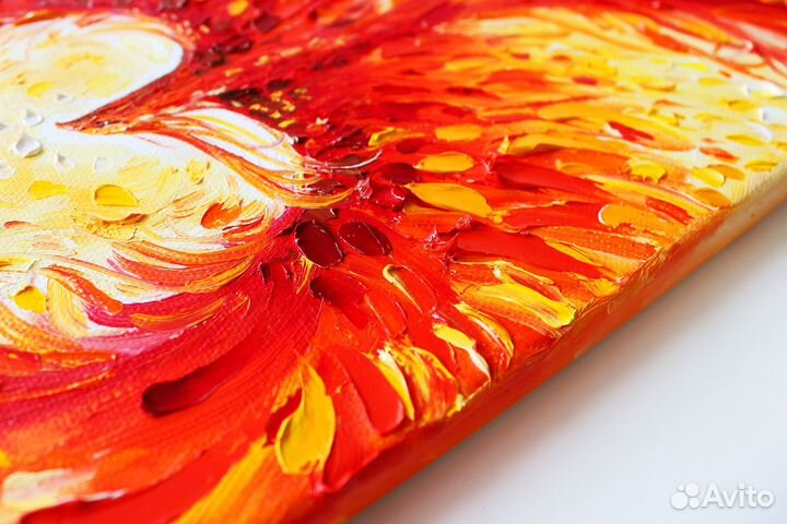 Картина маслом на холсте ручная работа