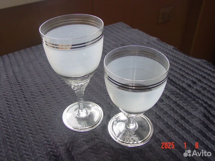 Фужеры богемия для вина