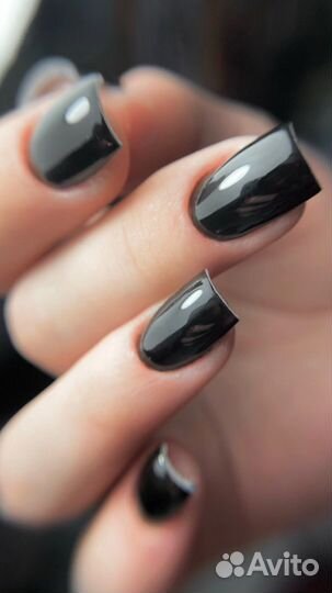 Маникюр гель лак, наращивание