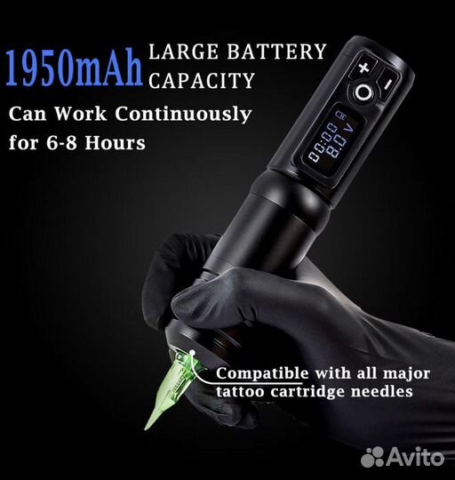 Тату машинка Ambition беспроводная