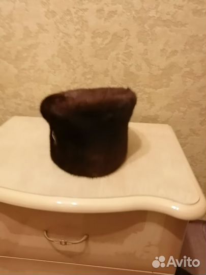 Шапка норковая женская