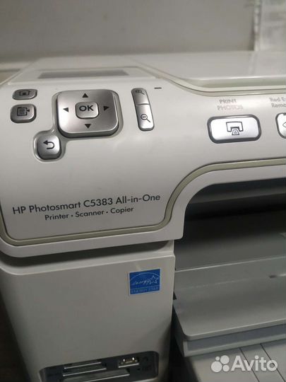 Hp photosmart C5383 (на запчасти)