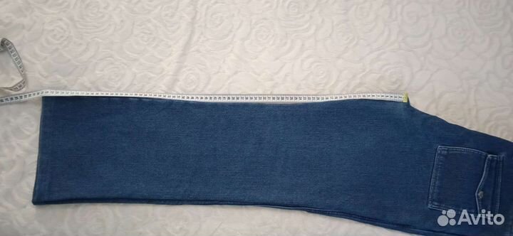 Джинсы для беременных на флисе 46-48