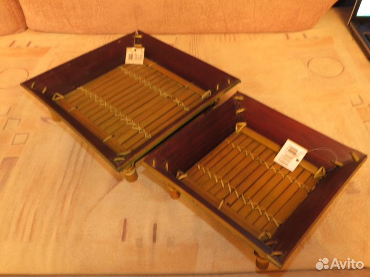 Новые бамбуковые блюда «Красный куб»