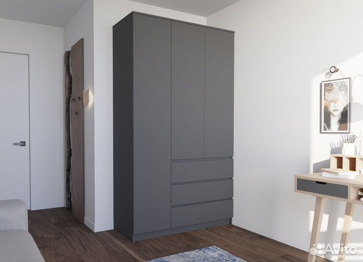 Мори Шкаф мш 1200.1 Графит