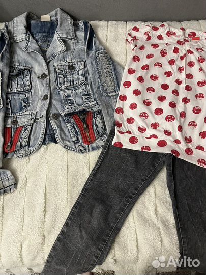 Вещи на девочку 134 пакет