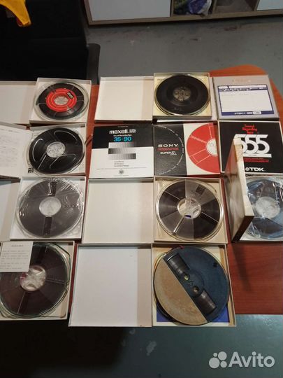 Катушки бобины для магнитофона