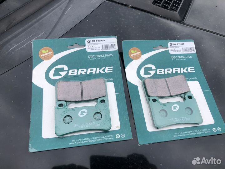 Колодки тормозные G-brake MCB755 FDB2181 GM-01092S