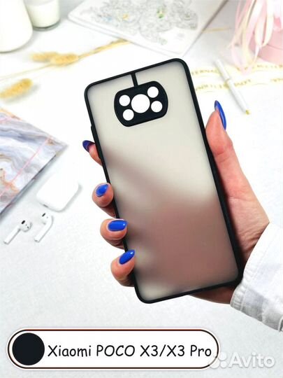 Чехол бампер для Xiaomi Poco X3 / Poco X3 Pro