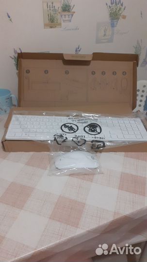 Беспроводная клавиатура и мышь hp