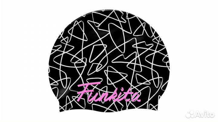 Шапочка для плавания Funkita Texta Mess