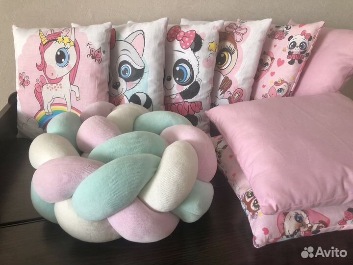 Комплект бортиков для новорожденных