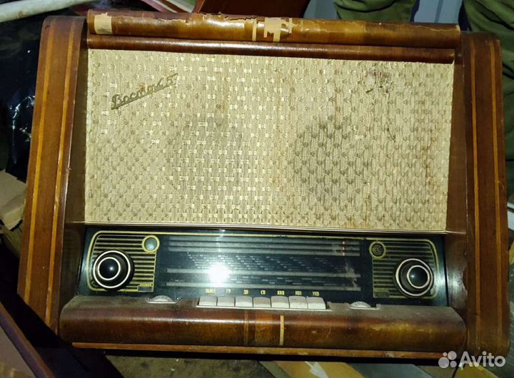 Радиола, конденсаторы, лампы