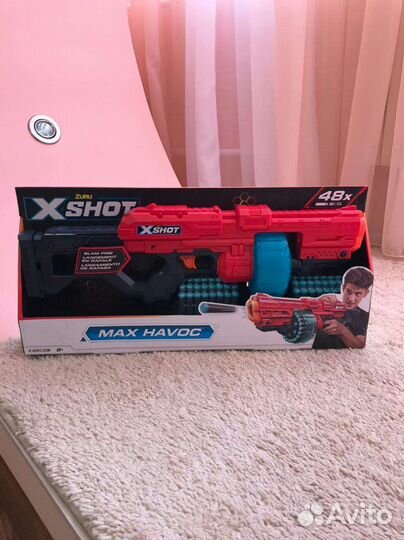 Новый Игрушечное оружие Zuru X-Shot Max