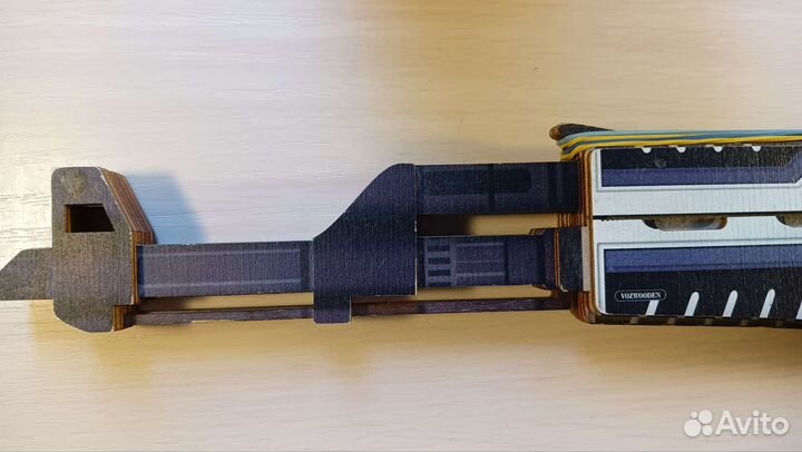 Деревянный резинкострел Ак-47 