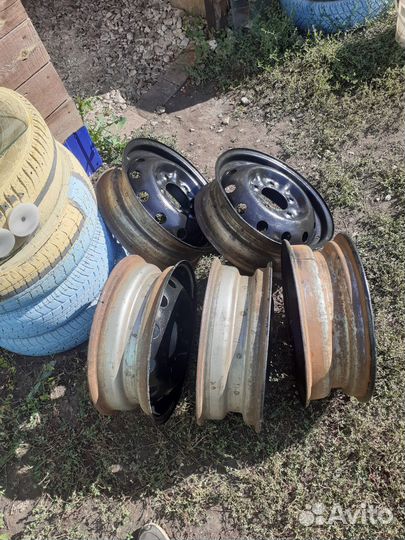 Диски штампованные р16 на ниву