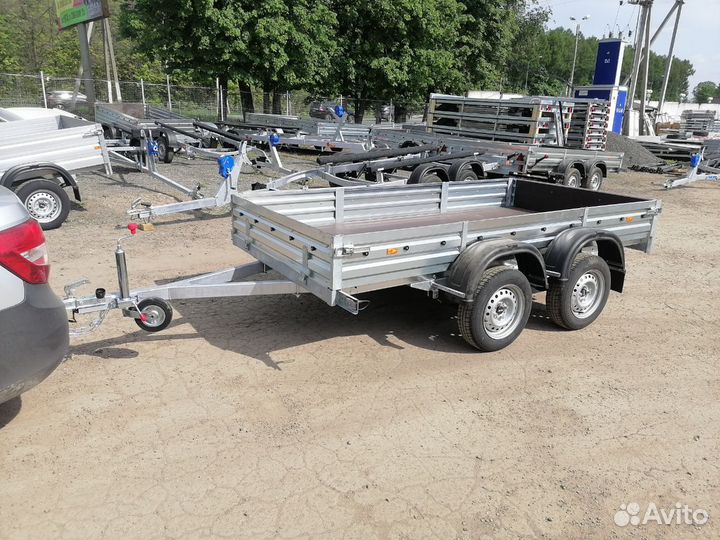 Прицеп двухосный мзса 817731 кат.В арива.Доставка