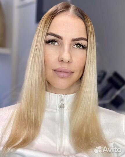 Волосы на заколках для выпускного, рассрочка