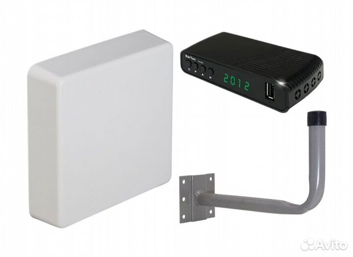 Комплект цифрового телевидения на 1 тв Kroks TV-30