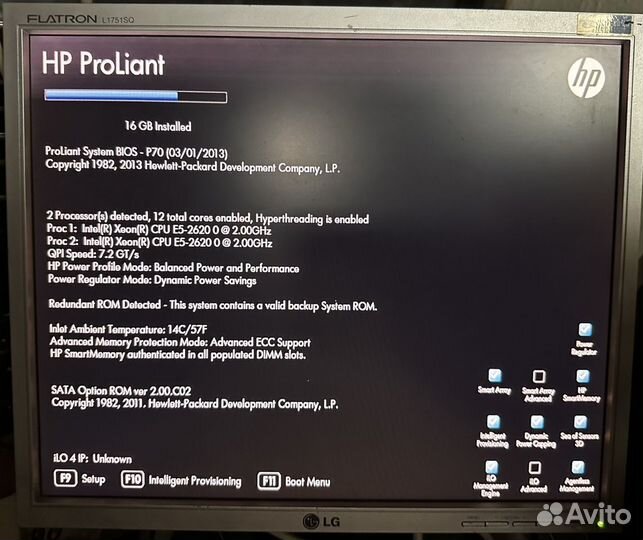 Сервер Hp Proliant DL380 Gen8