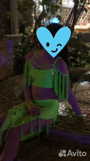 Костюм для восточных танцев детский