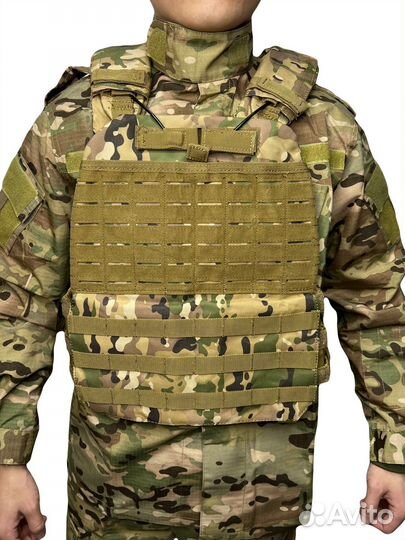 Бронижилет броник разгрузочный мультикам