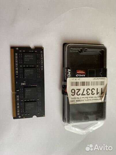 Оперативная память ddr3 для ноутбука 4gb