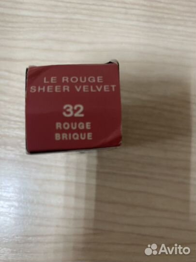 Помада givenchy le rouge sheer velvet 32