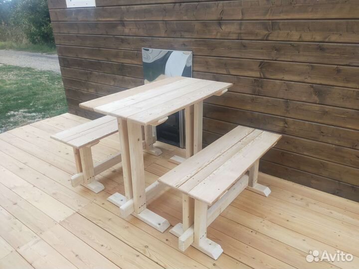 Изготовление из дерева, дачной мебели. И. Т.д
