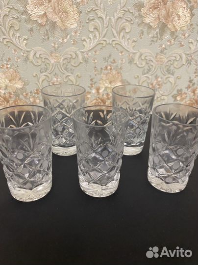 Стопки хрустальные СССР