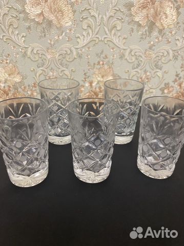 Стопки хрустальные СССР