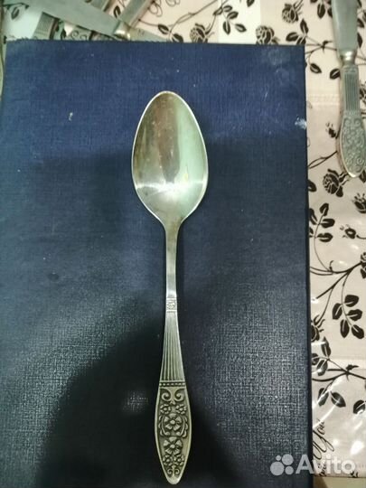 Приборы столовые мельхиоровые времен СССР