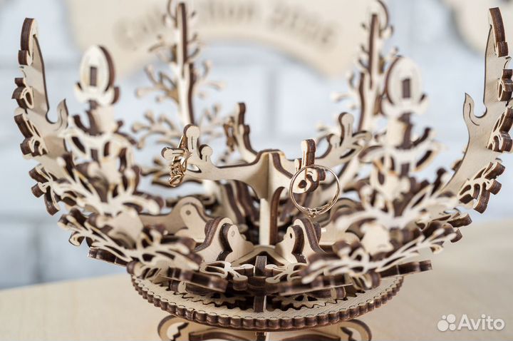 Подарок Сувенир ugears Шкатулка-Цветок