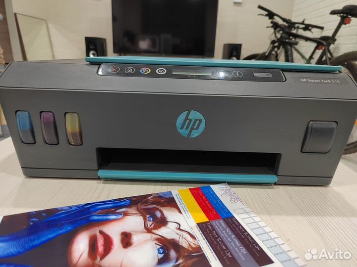 Цветной мфу (принтер/сканер) HP ST 516 с снпч