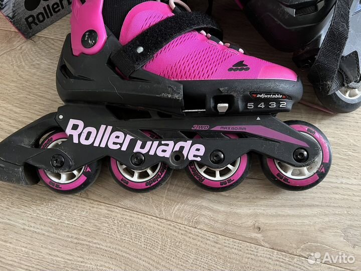 Роликовые коньки детские rollerblade