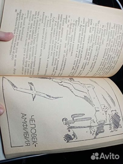 Александр Беляев Человек-амфибия, Голова профессор