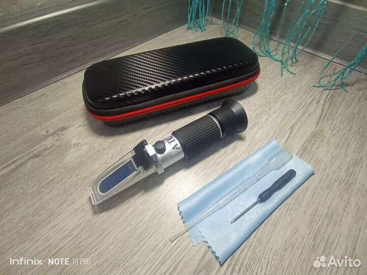 Рефрактометр 3 в 1 Brix, Baume и W25V/V