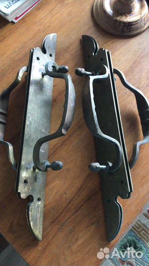 Ручки дверные бронза