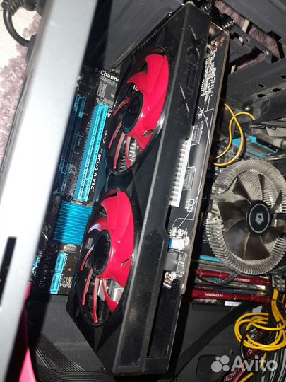 Видеокарта rx 550 4gb